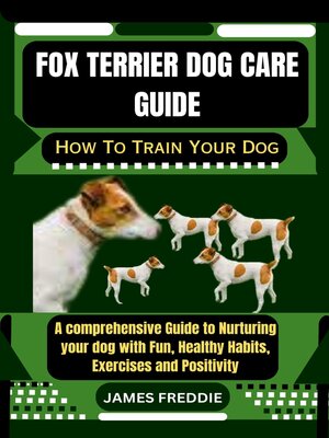 cover image of Fox Terrier  Dog care guide